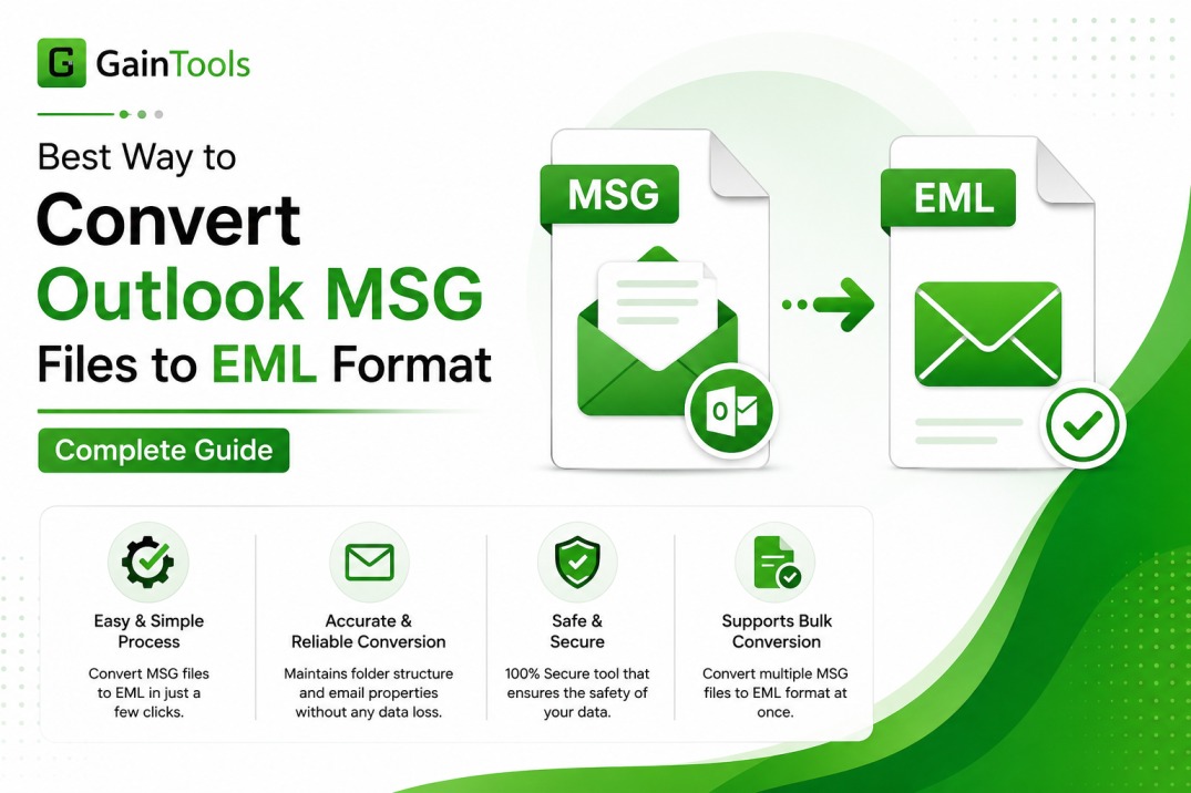 Best Way to Convert Outlook MSG Files to EML Format – Complete Guide