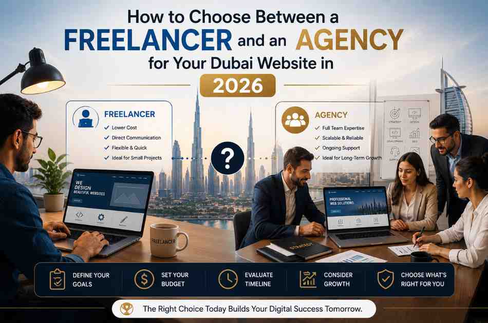 How to Choose Between a Freelancer and an Agency for Your Dubai Website in 2026