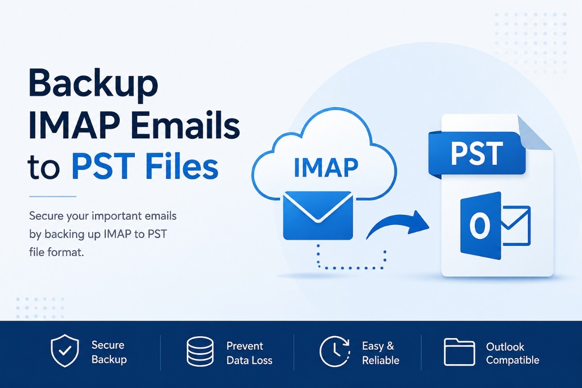 How to Backup IMAP Emails to PST Files – Complete Step-by-Step Guide