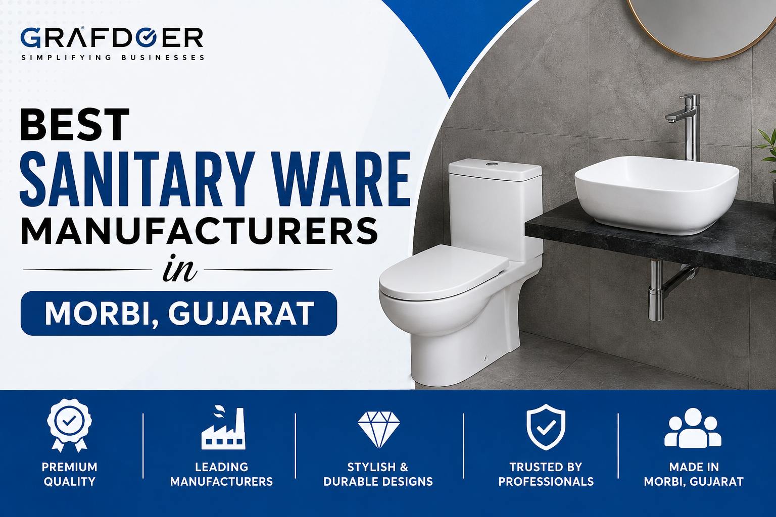 Best Sanitary Ware Manufacturers in Morbi, Gujarat