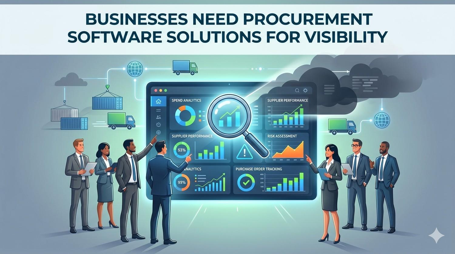 Why Businesses Need Procurement Software Solutions for Visibility