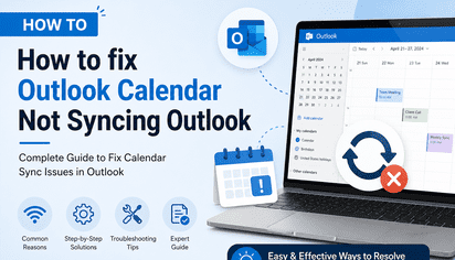 How to Fix Outlook Calendar Not Syncing Outlook Error?
