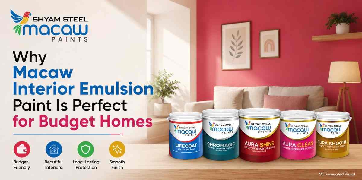 Why Macaw Interior Emulsion Paint Is Perfect for Budget Homes