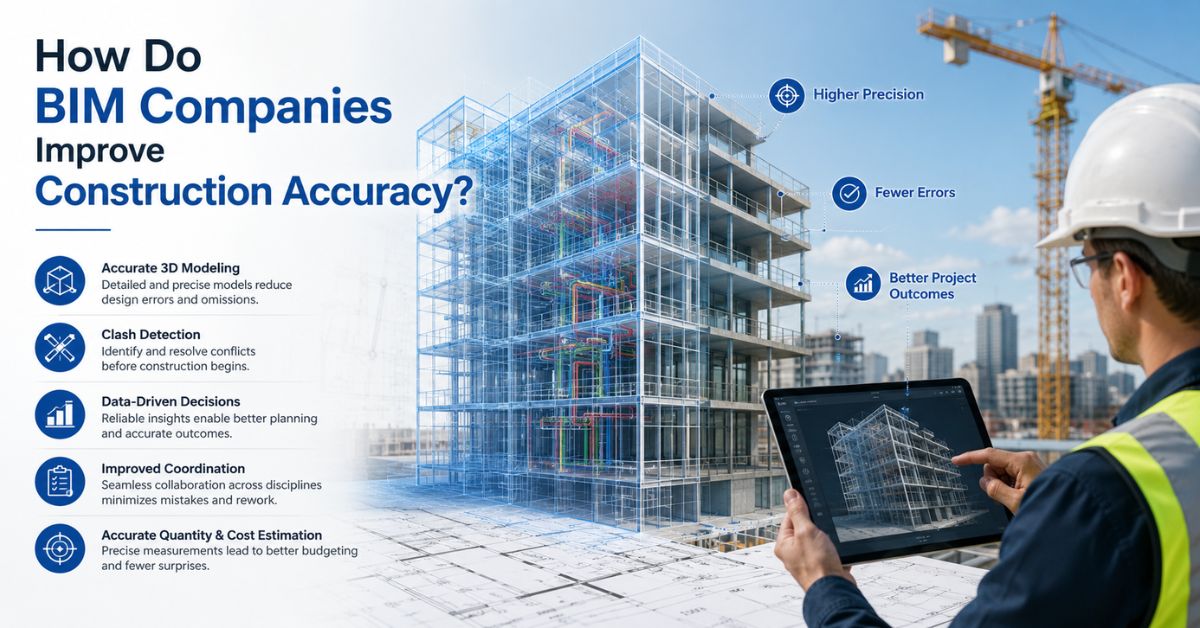 How Do BIM Companies Improve Construction Accuracy?