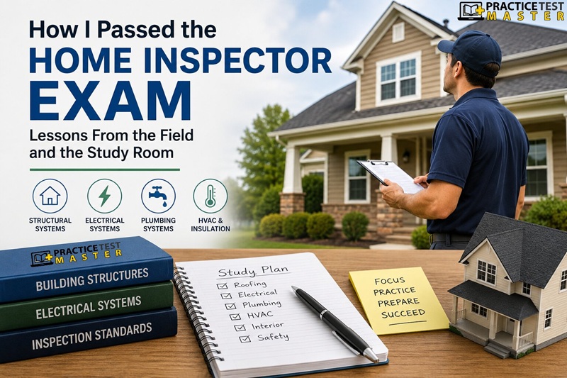 How I Passed the Home Inspector Exam - Lessons from the Field and the Study Room