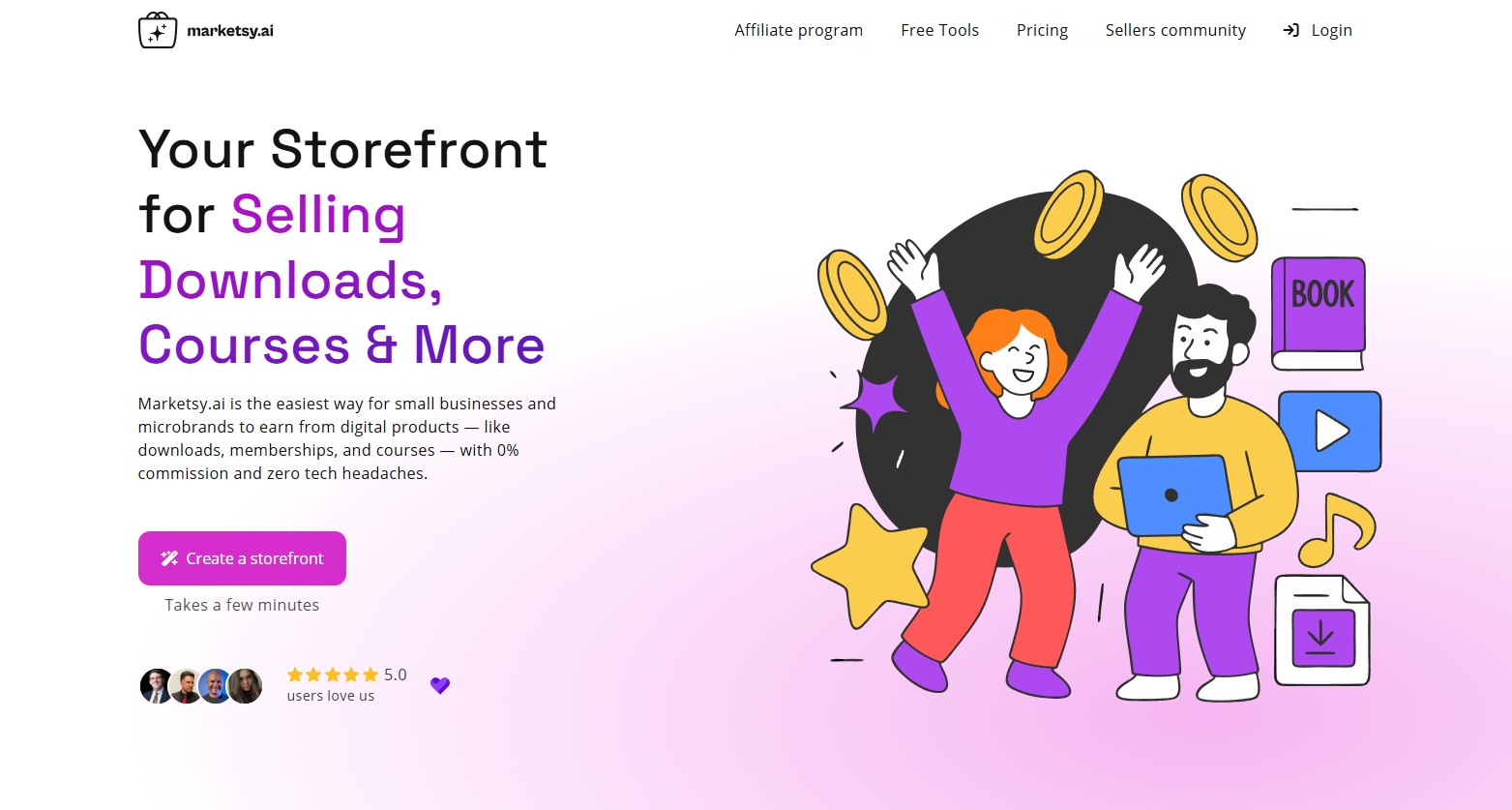 Marketsy.ai — Build, Sell, Scale with AI. 