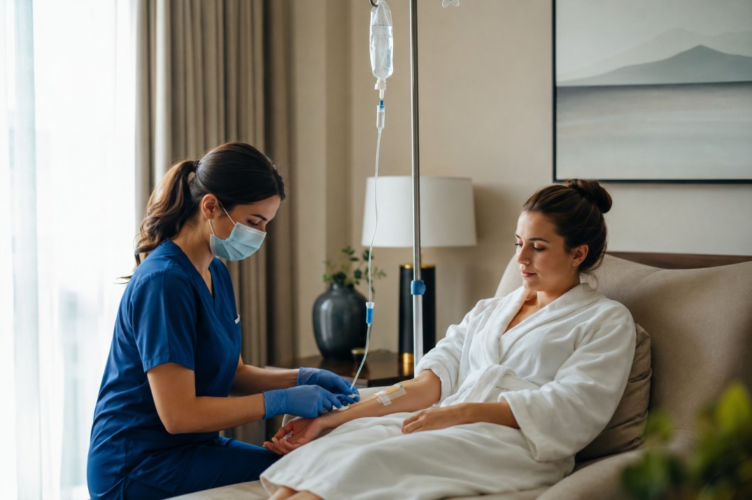 Safe At-Home IV Therapy: Supporting Hydration and Recovery in Dubai 