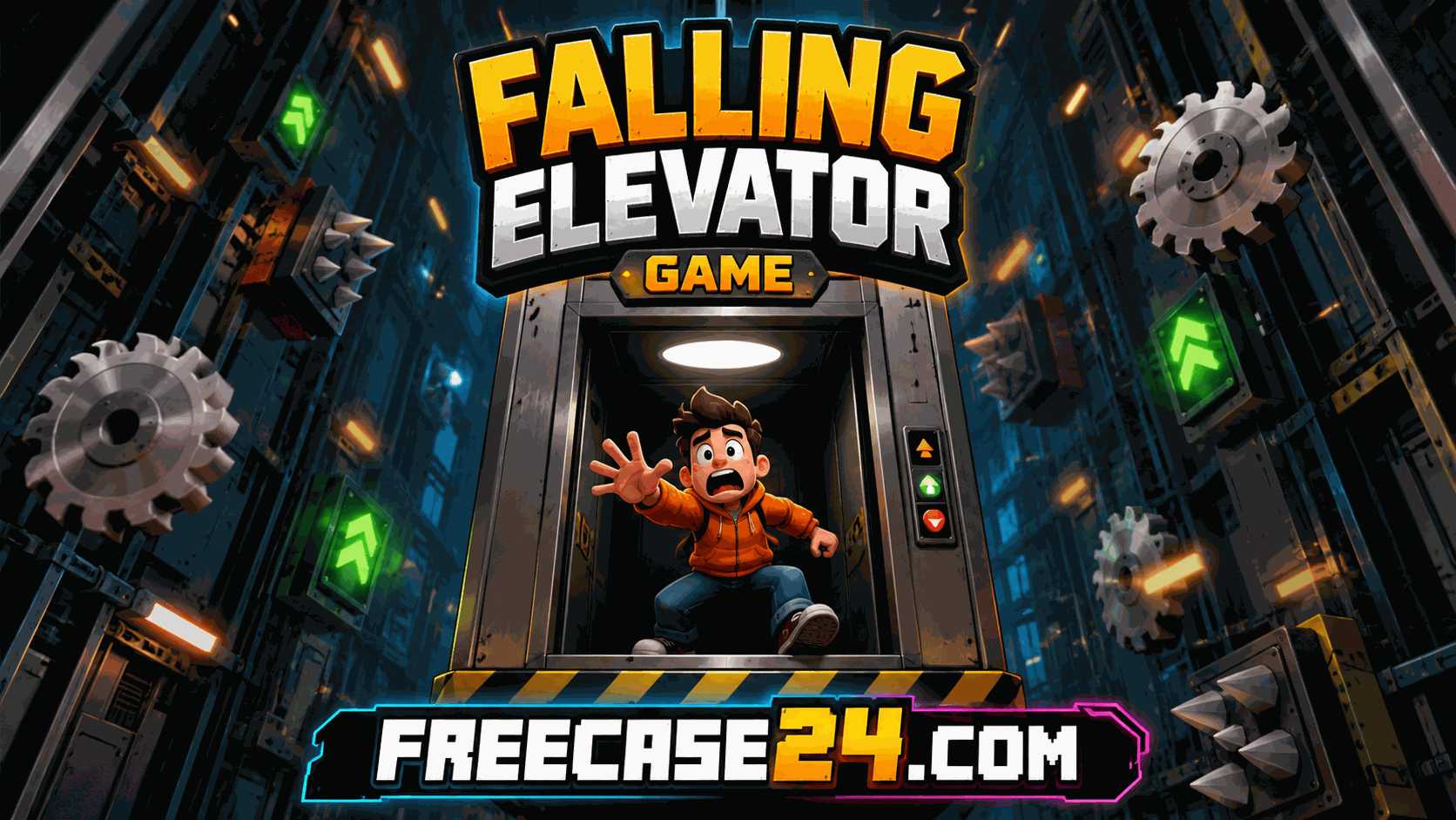 Falling Elevator Game – Play the Ultimate Reflex Challenge on Freecase24