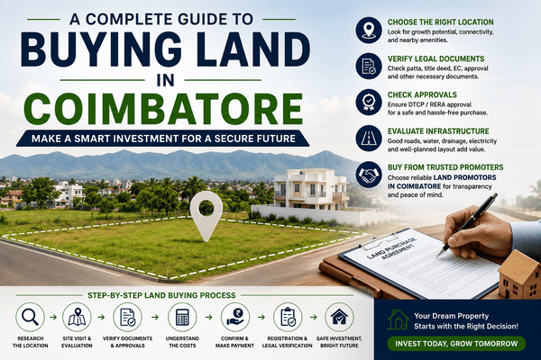 A Complete Guide to Buying Land in Coimbatore