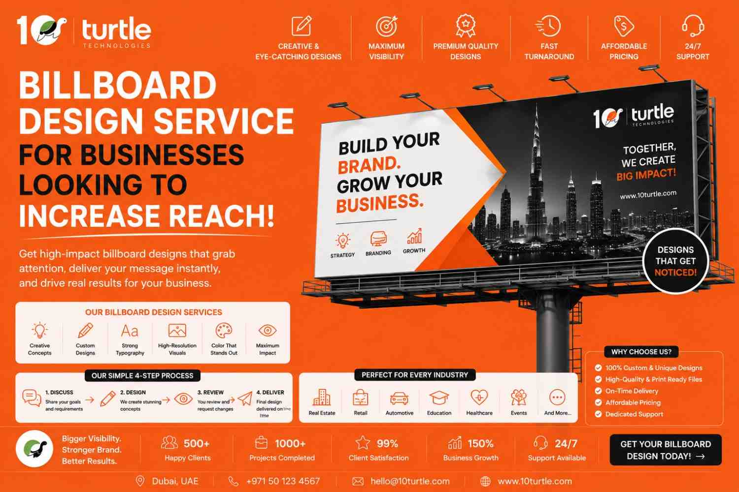 Billboard Design Service for Businesses Looking to Increase Reach