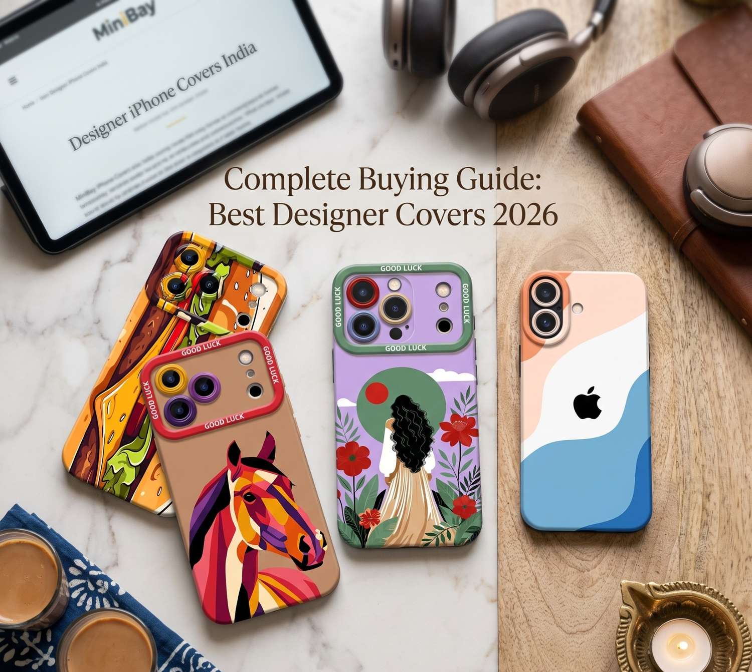 Best Designer iPhone Covers Online in India (2026) – Top Trending & Premium Picks