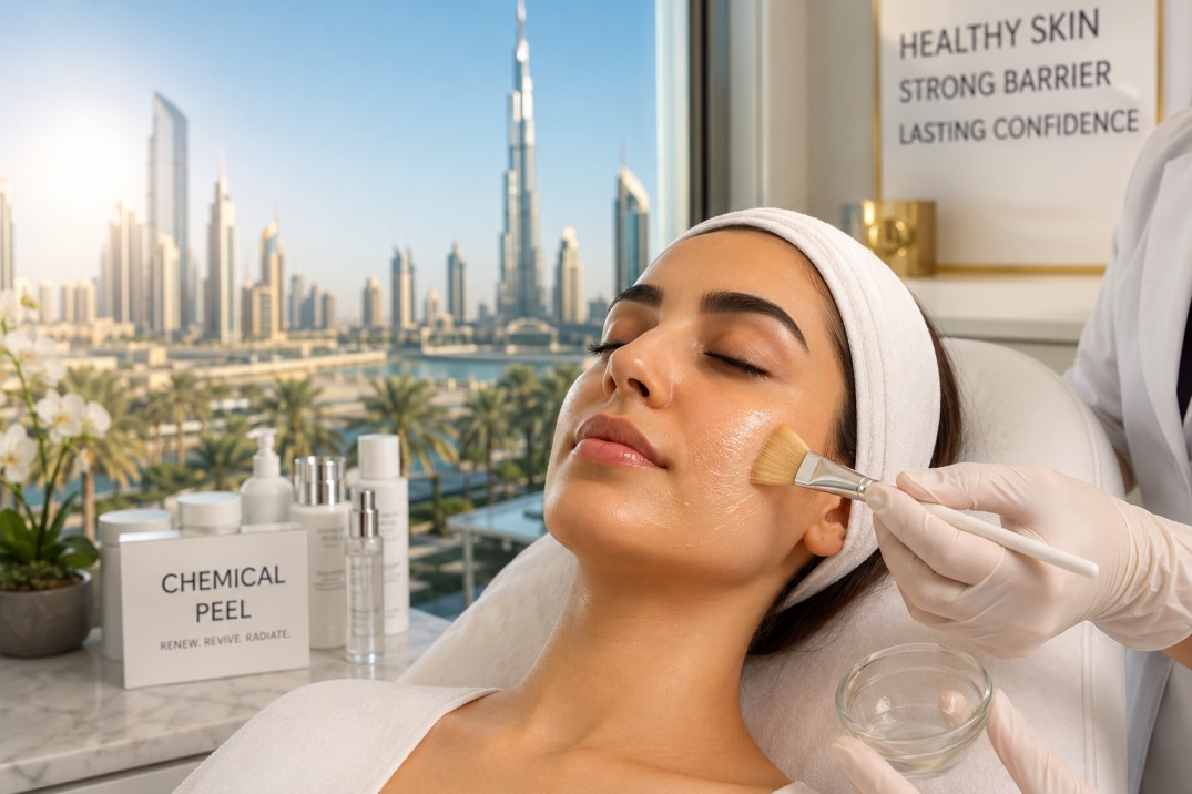 Chemical Peel Dubai: Can Skin Renewal Treatments Help Restore the Urban-Stressed Skin Barrier?