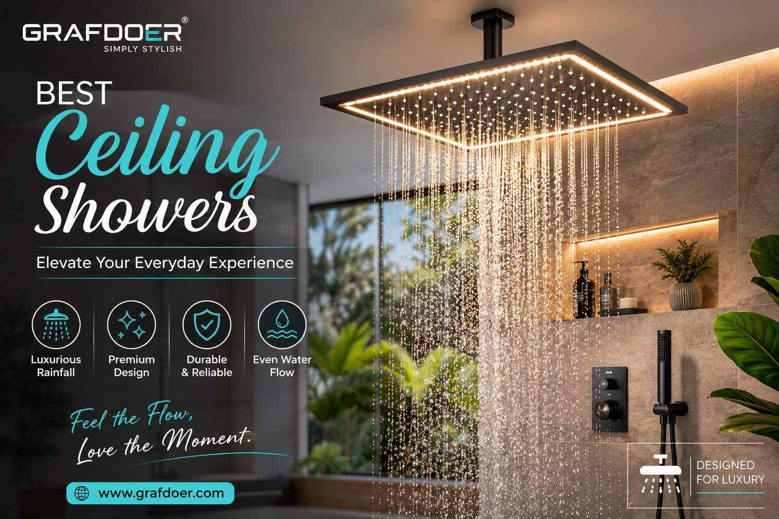 Best Ceiling Showers for Modern Bathrooms: A Complete Buying Guide