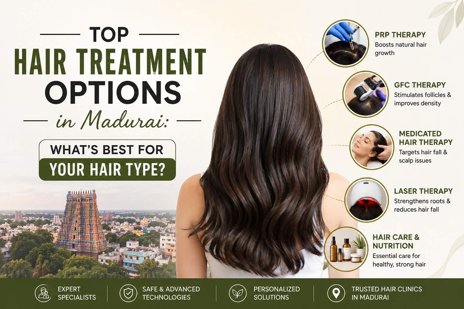 Top Hair Treatment Options in Madurai: What’s Best for Your Hair Type?