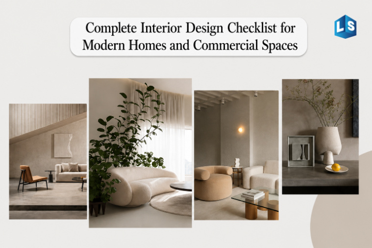 The Essential Interior Design Checklist for Homes and Commercial Projects