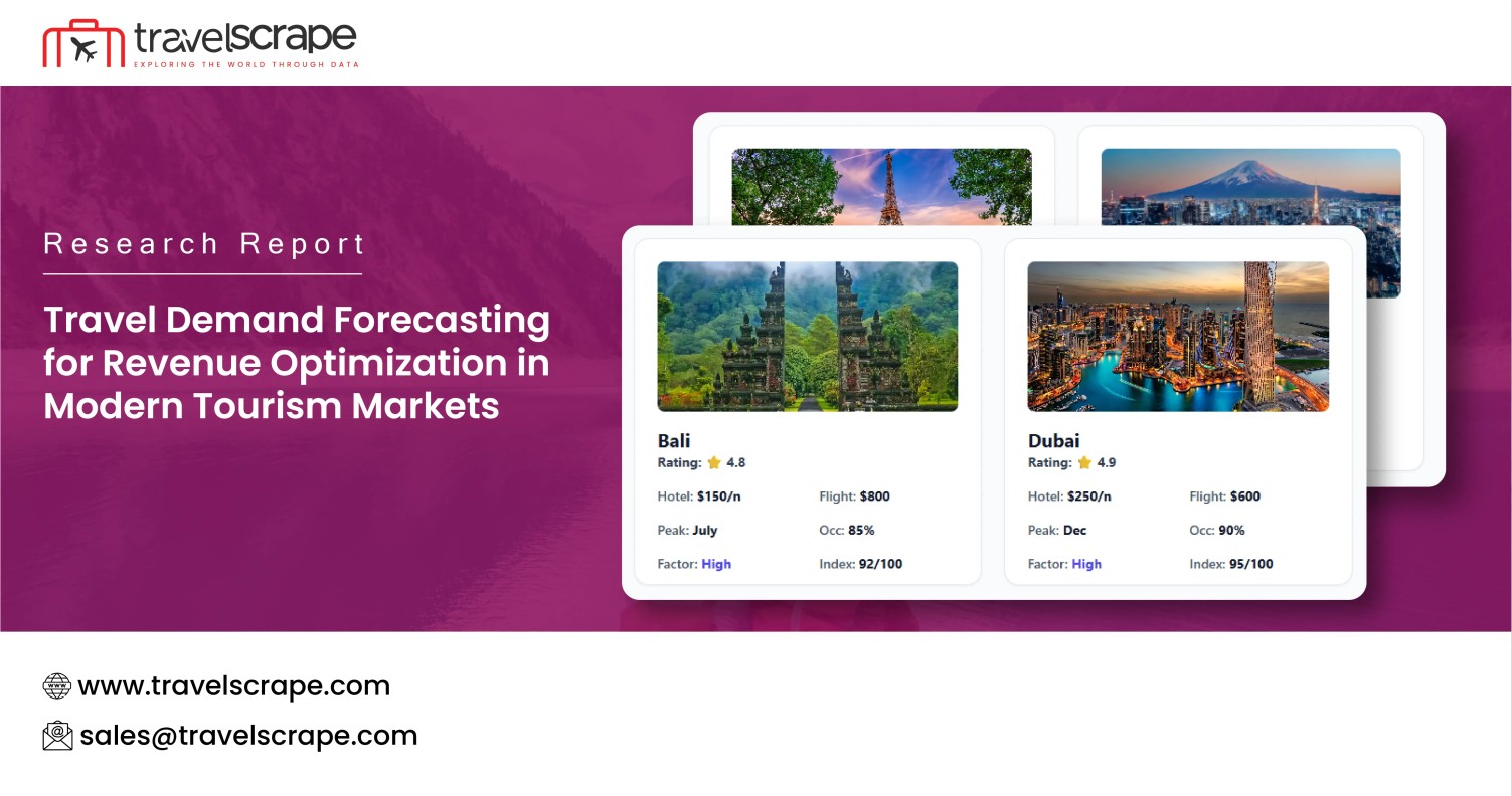 Travel Demand Forecasting for Revenue Optimization