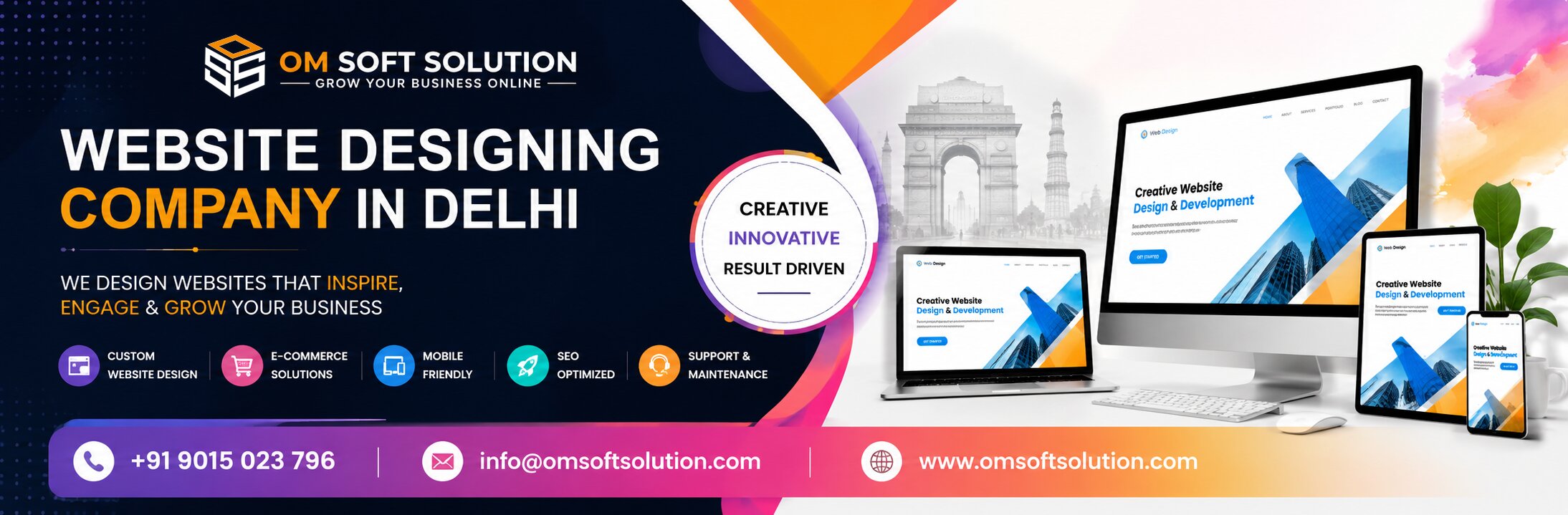 Can a website designing company in Delhi improve online visibility?