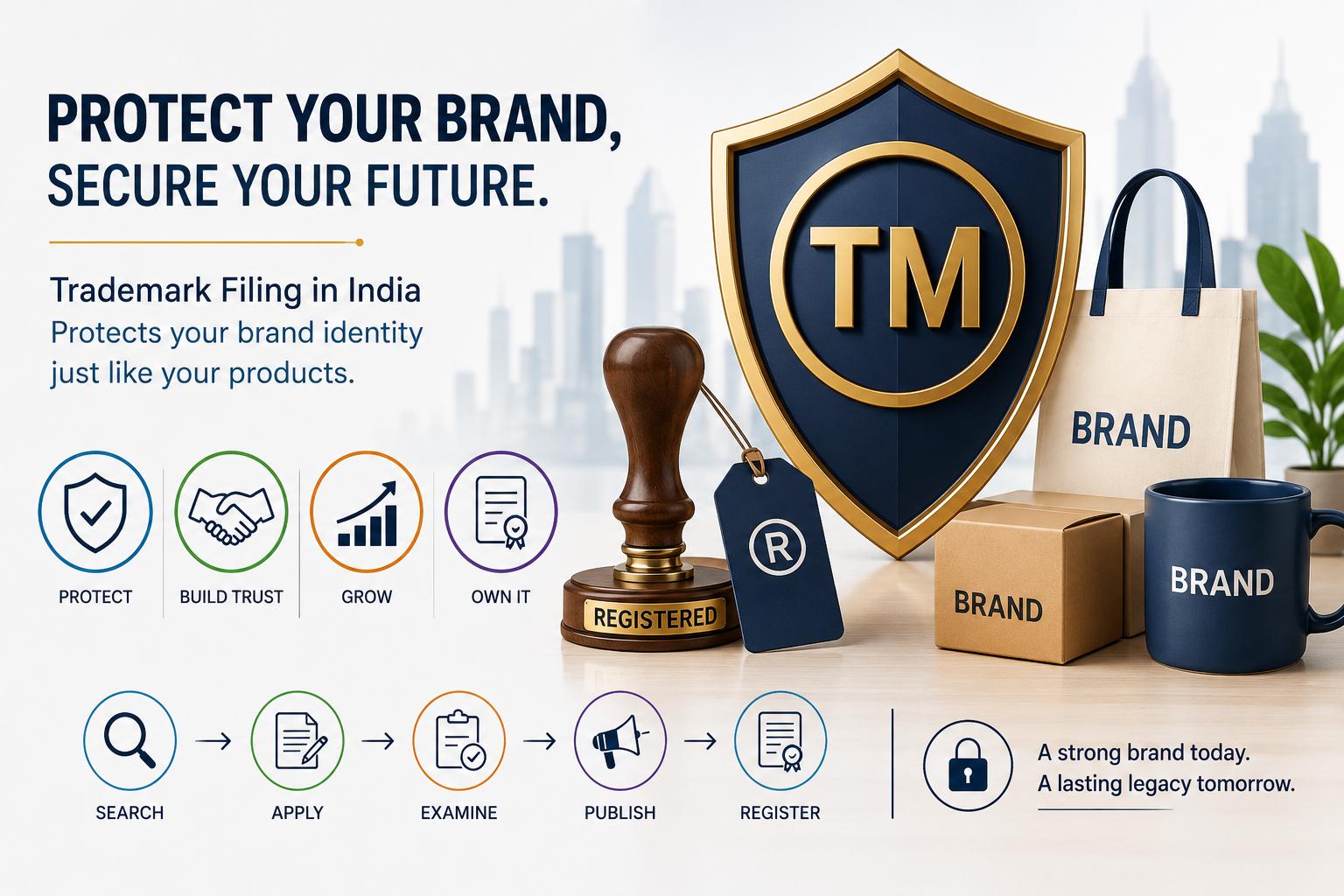 Why Your Brand Deserves Protection Through Trademark Filing in India Just Like Your Products