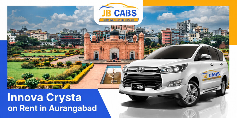 Innova Crysta on Rent in Aurangabad – JB Cabs