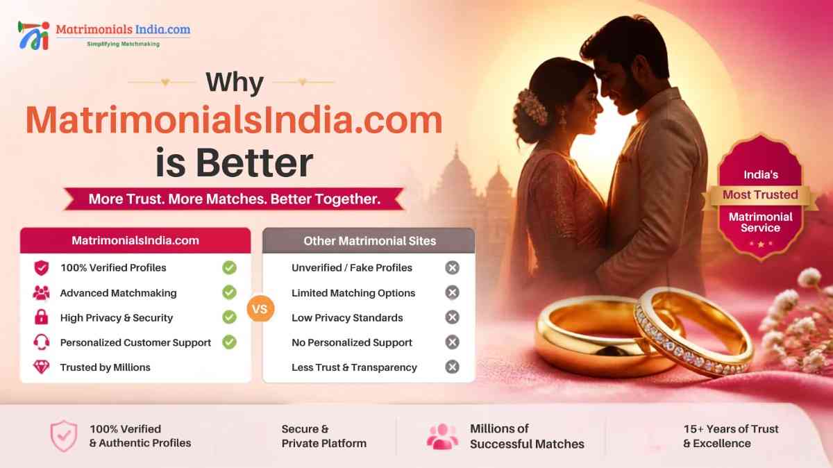 Why Is MatrimonialsIndia.com Better Compared to Other Matrimonial Websites?