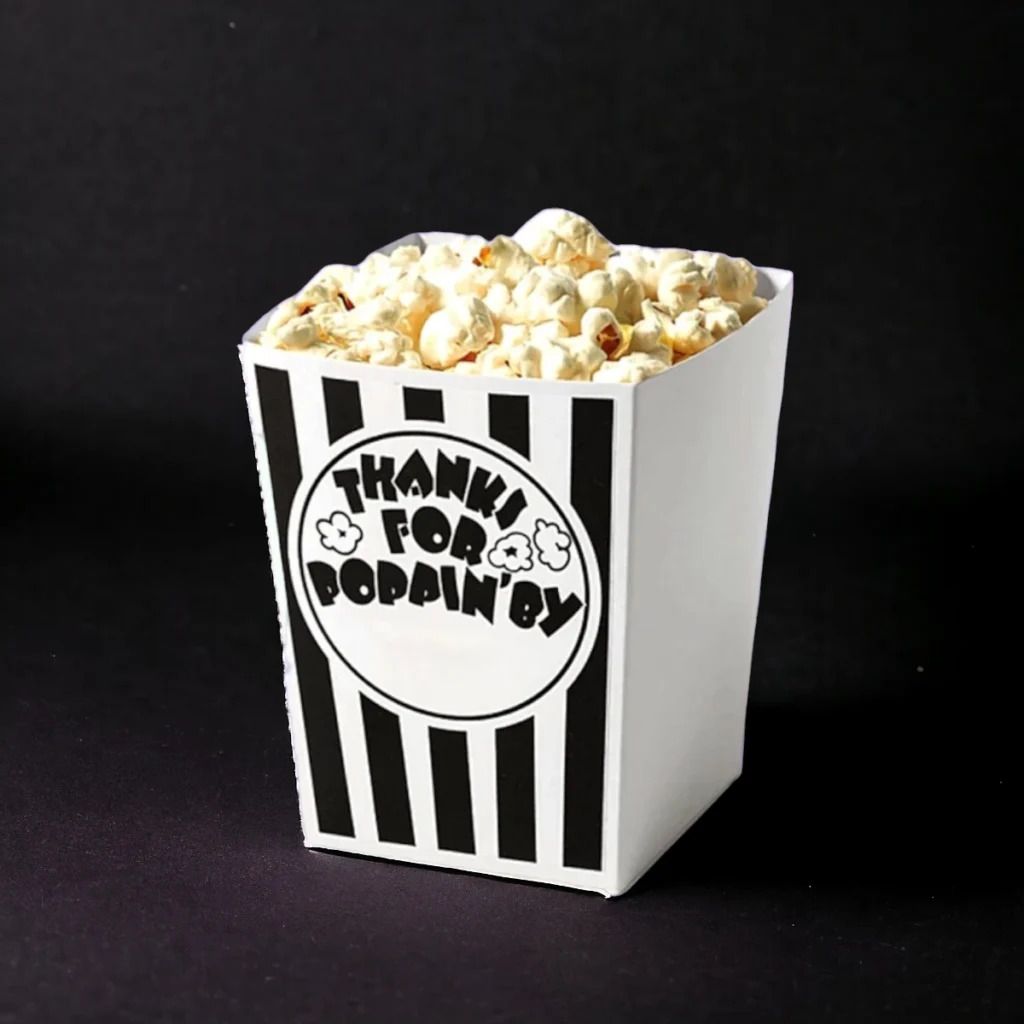 Popcorn Boxes That Turn Every Serving into a Better Customer Experience