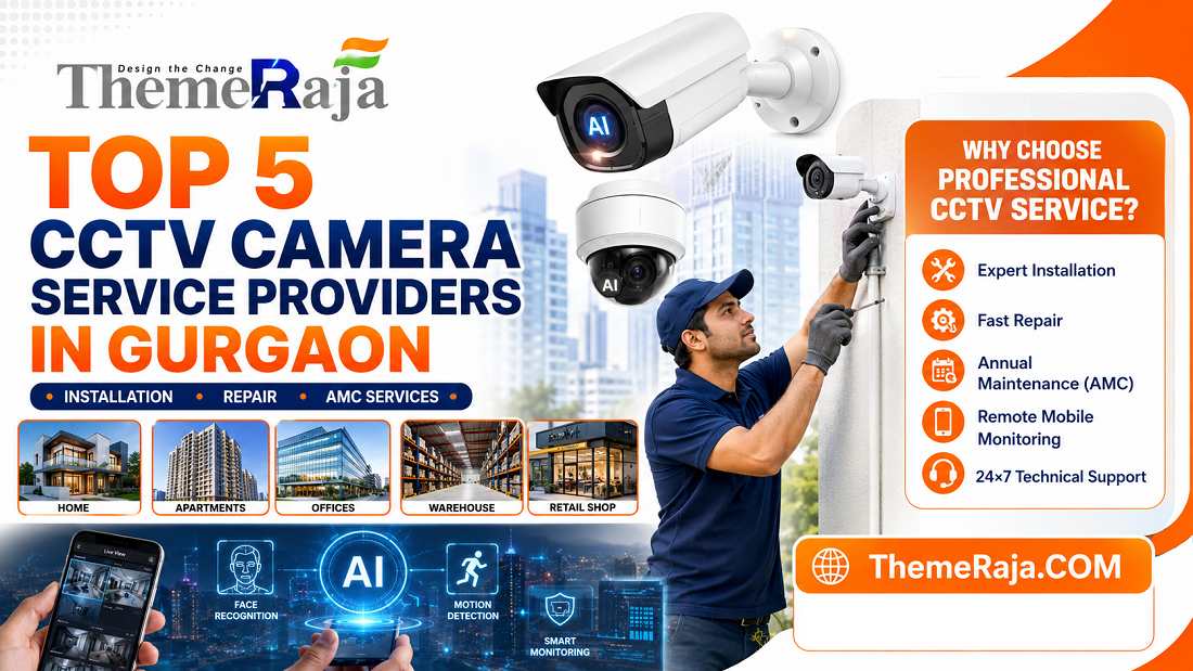 Why Hire a Professional CCTV Camera Service Provider in Gurgaon?