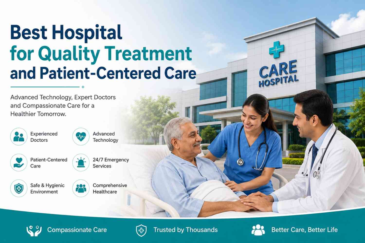 Best Hospital for Quality Treatment and Patient-Centered Care 