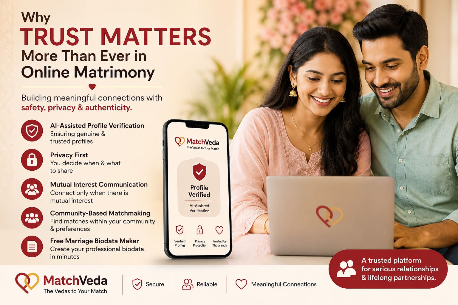 Why Trust Matters More Than Ever in Online Matrimony