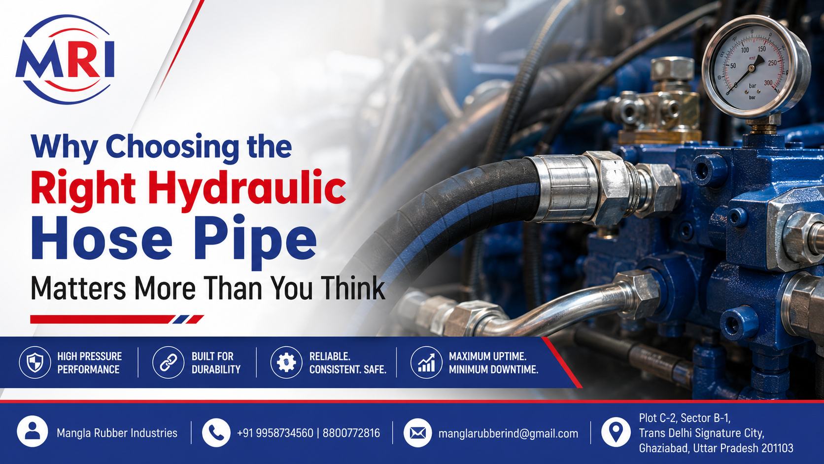 Why Choosing the Right Hydraulic Hose Pipe Matters More Than You Think