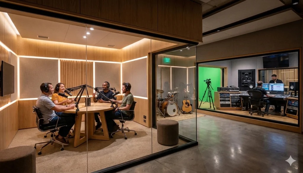 Affordable Podcast Studio in Dubai for Every Creator