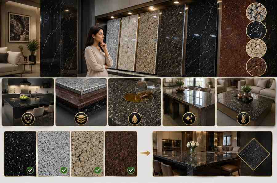 How a Jigani Granite Showroom Enhances Contemporary Home Designs