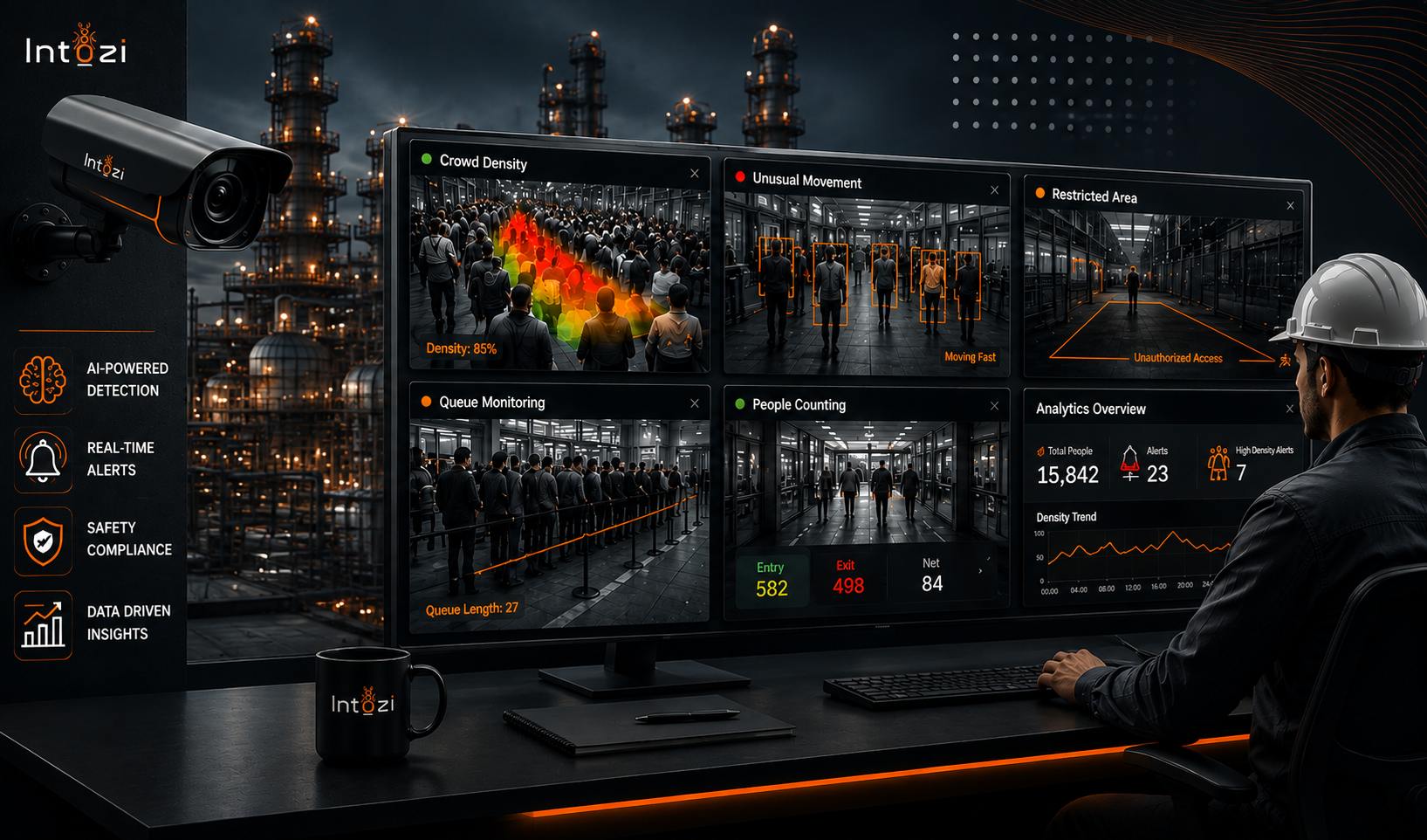 How AI Improves Industrial Safety Through Intelligent Surveillance 