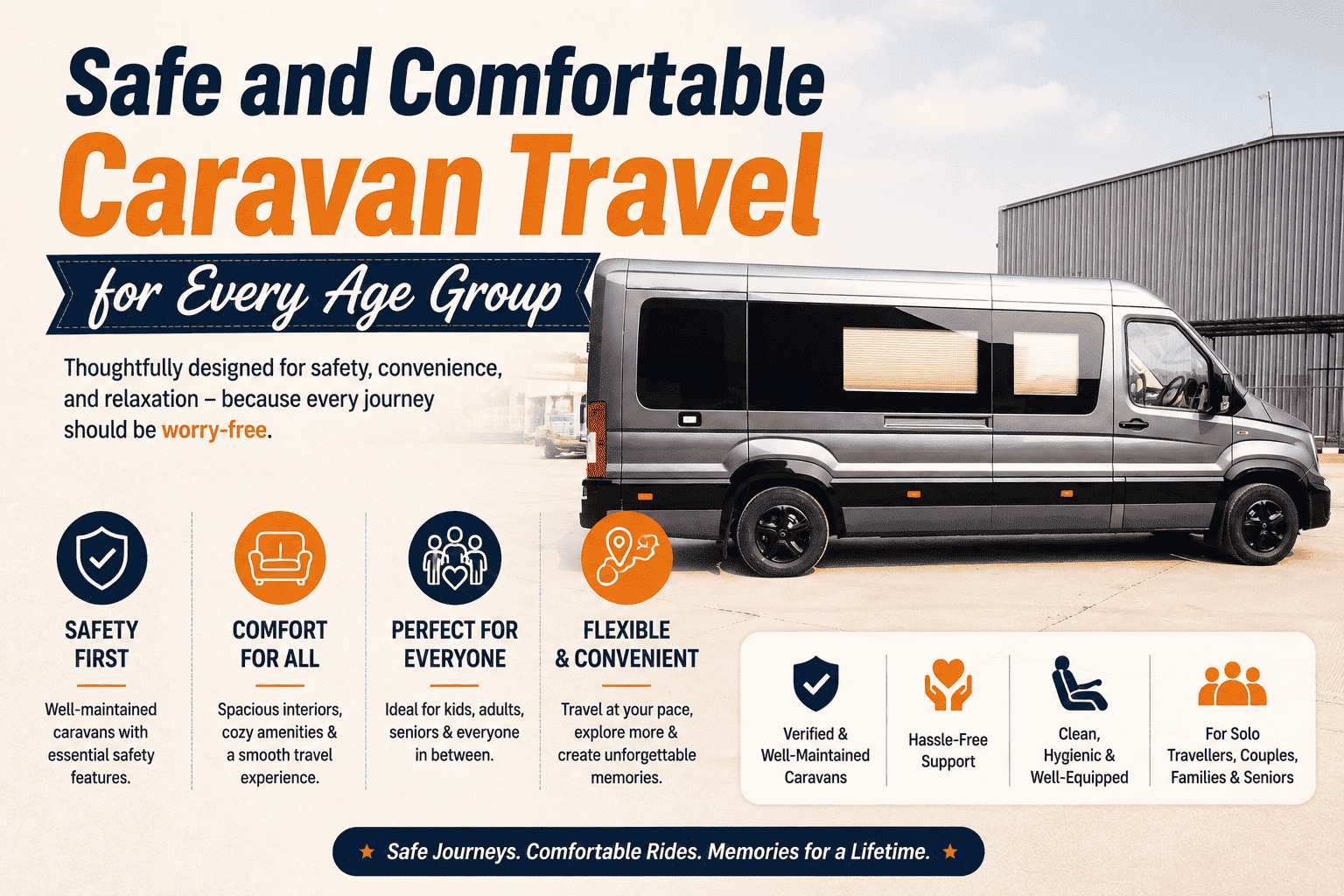 Safe and Comfortable Caravan Travel for Every Age Group
