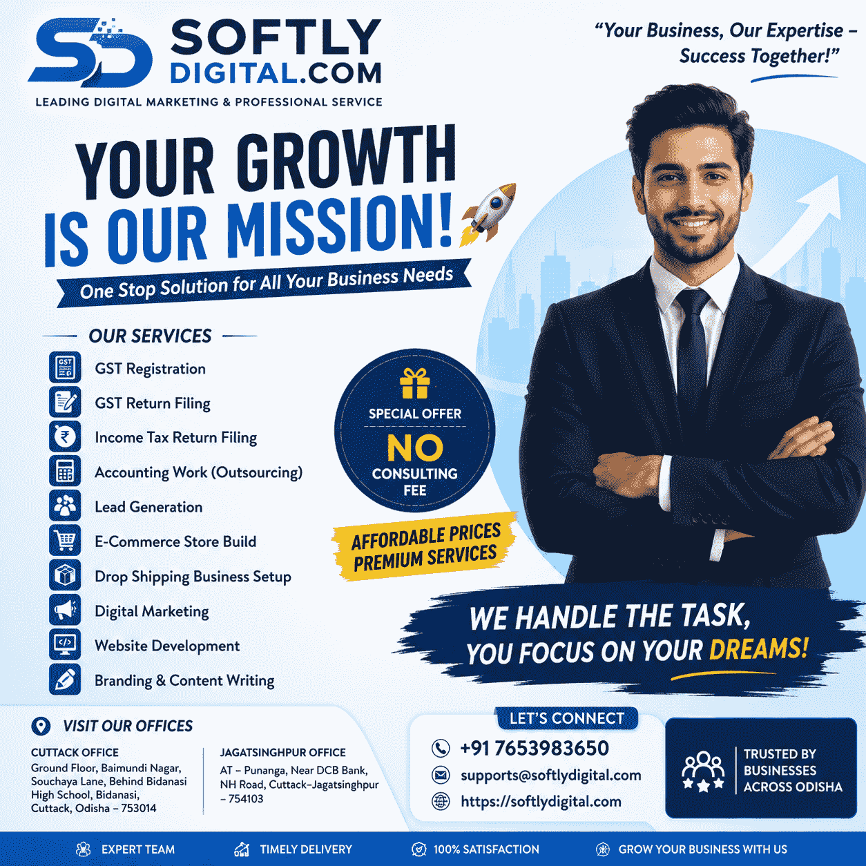 Best Digital Marketing and GST Consulting Services in Odisha