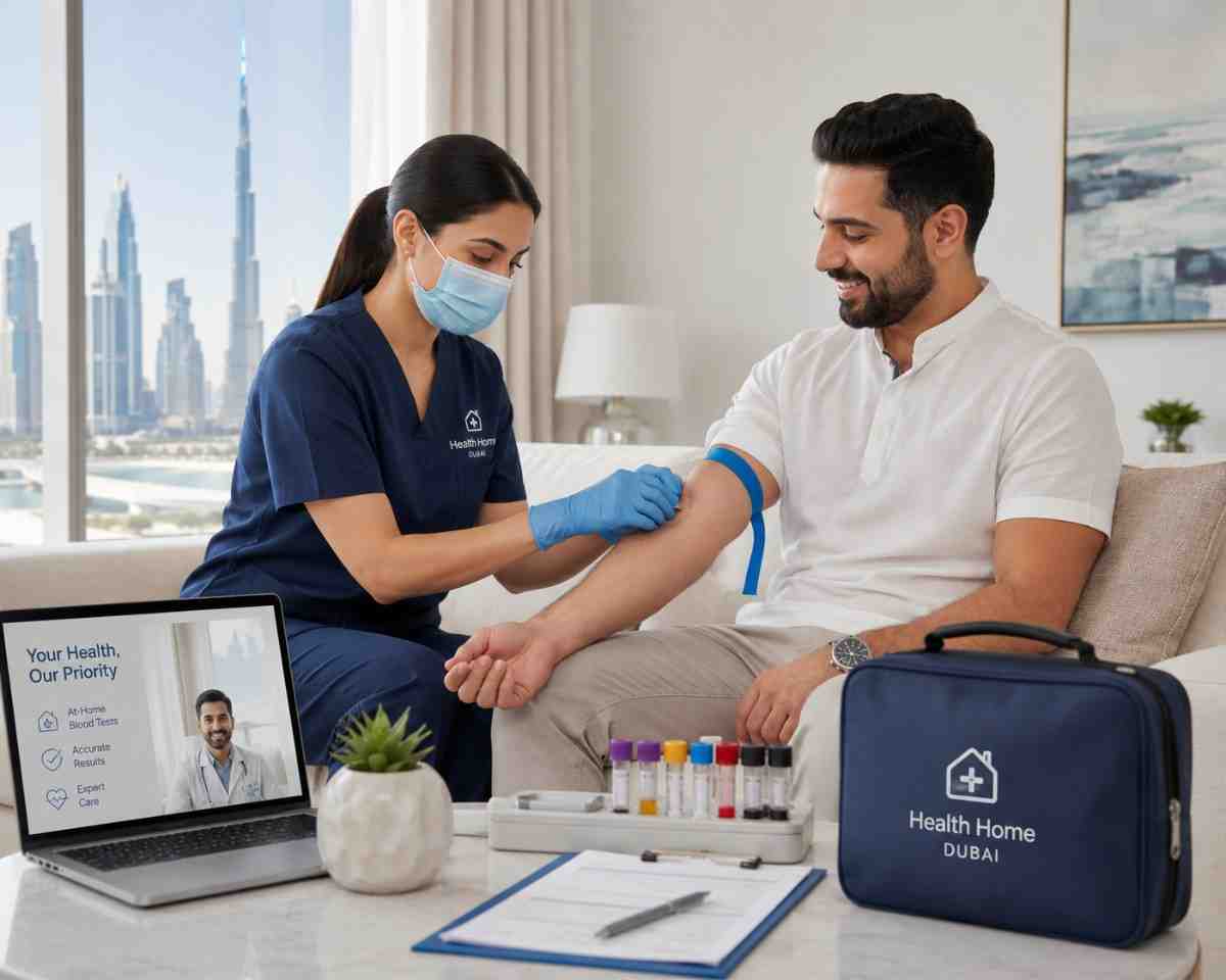 Home Blood Test Services in Dubai: Convenient, Accurate, and Professional Healthcare at Your Doorstep