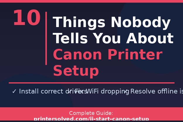 How to Fix Canon Printer Print Queue Stuck on Mac — Complete Guide
