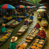 floating market bangkok